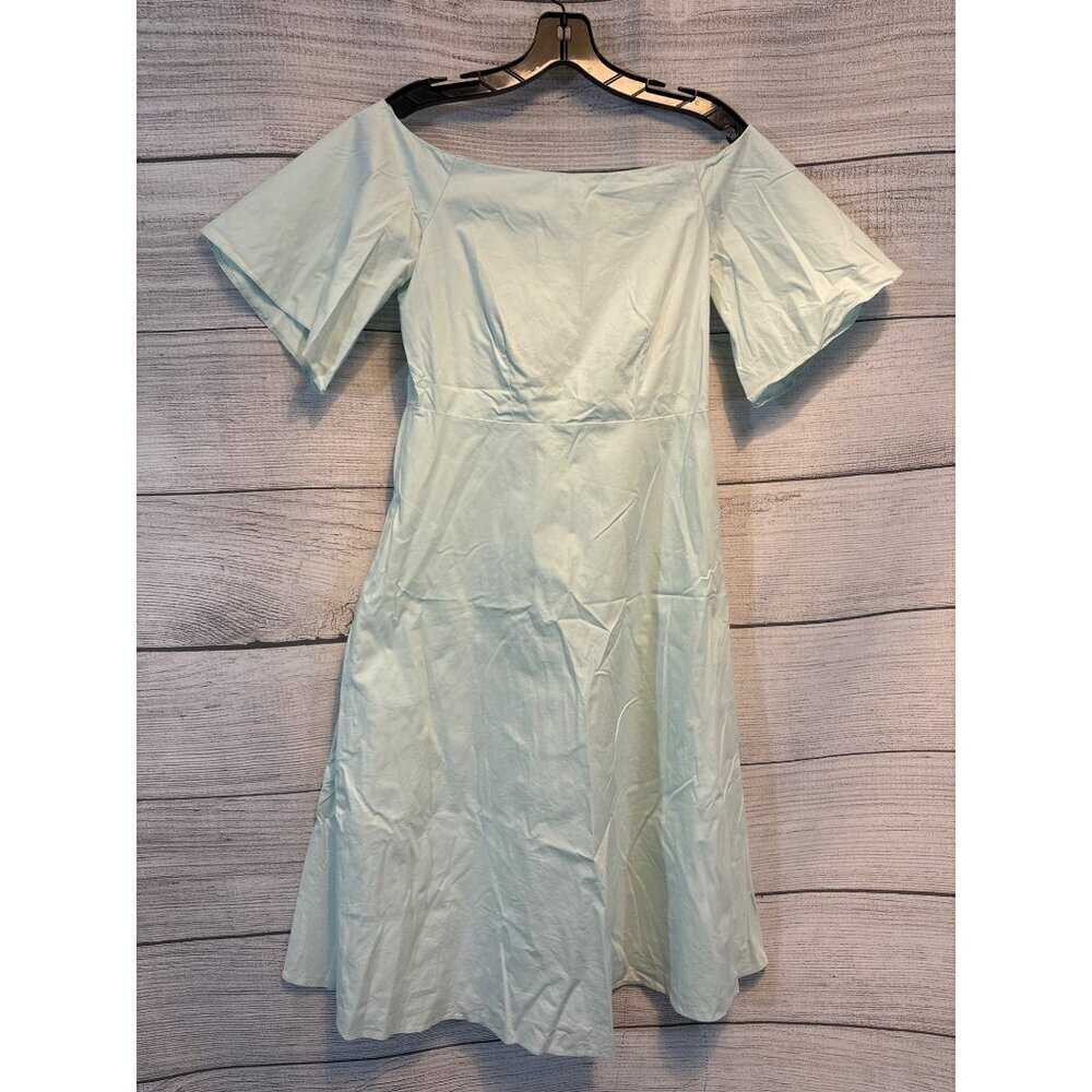 Closet London Light Blue Off-Shoulder Dress US 4